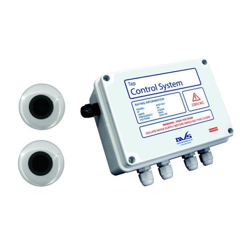 Tap control system - Wave-on sensors with 50mm bezels
