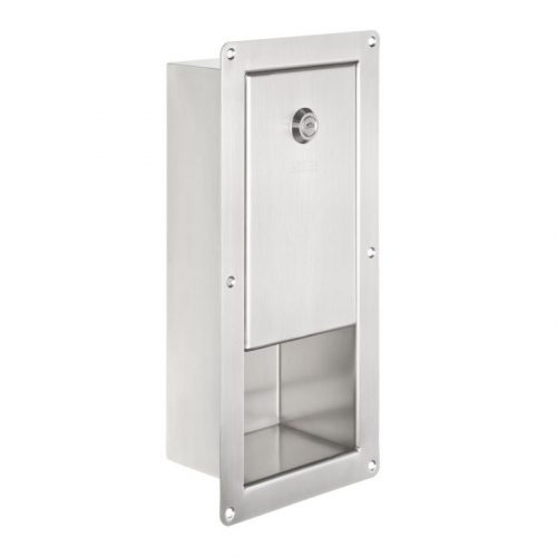Ligature Resistant Toilet Tissue Dispenser Recessed