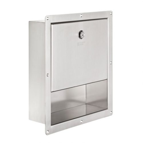 Ligature Resistant Paper Towel Dispenser Recessed