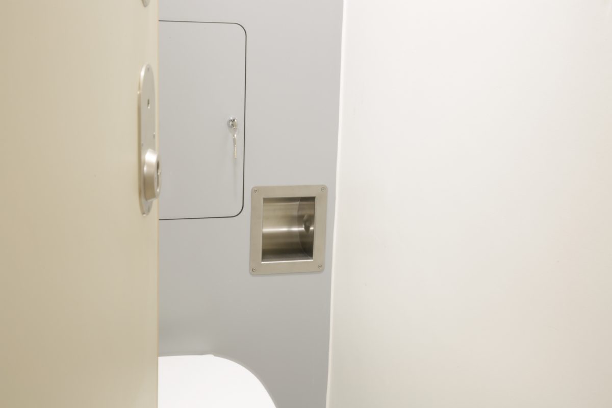 Ligature Resistant Toilet Roll Holder Recessed - Image 3