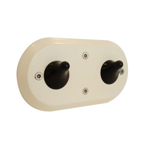 Anti-Ligature Dual Coat Hook Rack - Image 2