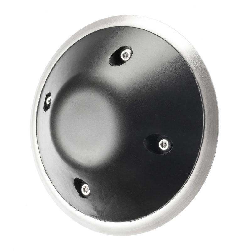 Anti-Ligature Large Rubber Door Stop on Backplate