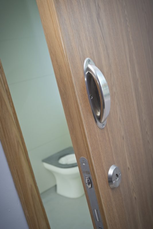 Anti-Ligature Easygrip Pull Handle on Back Plate - Image 3