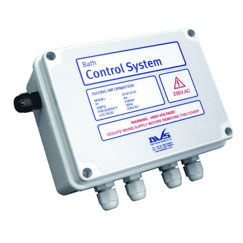 Bath control system - For use with bath filling plates (control box only)
