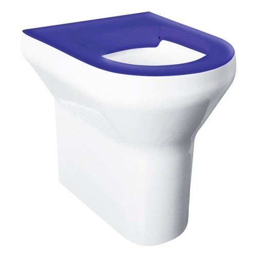 V2 High Security WC Pan with blue top
