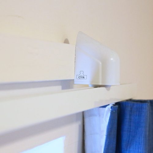 ANTI LIGATURE WALL FIXED BRACKET WHITE